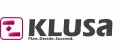 Klusa-Logo mit Claim